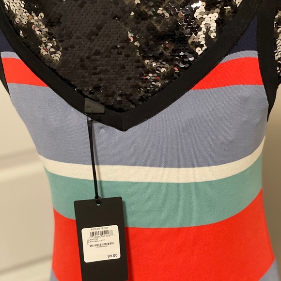 Halogen Multi Stripe Dress - Picture 8 of 9